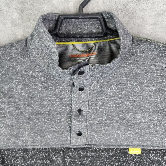 Mens Gray Hawke & Co Performance Sportswear Pullover Sweatshirt Size M - Picture 5 of 11